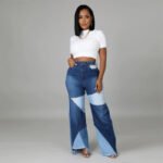 Summer New Patchwork Women's Denim Pants - Image 8