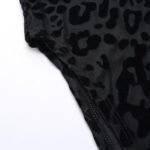 Black Leopard Mesh Bodysuit - Image 9