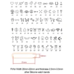 Custom Arabic Name Watch Tag Stainless Steel Letter Ring - Image 6