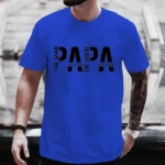 Papa The Man The Myth The Legend Funny T-shirt for Men - Image 4