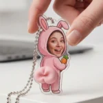 1pc Custom Photo Funny Keychain - Image 5