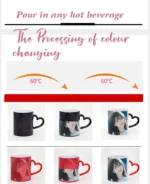 Personalised Magic Mugs Custom Colour Changing Cup Heat Activated - Image 5