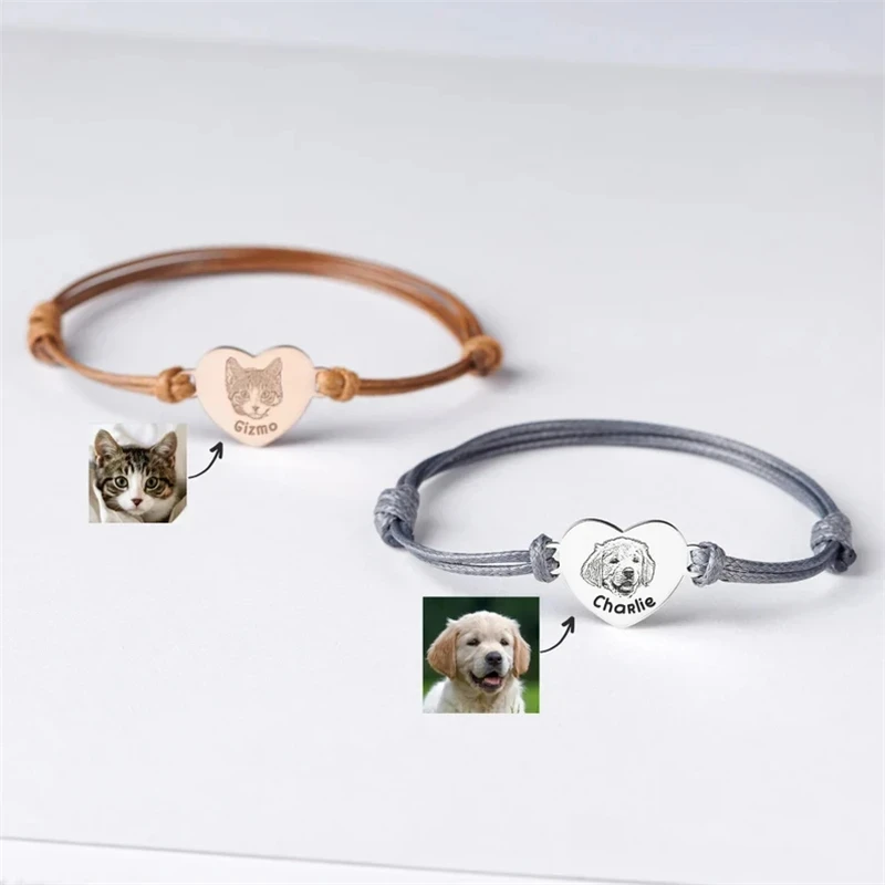 S19dadc5b7ba94980b14d6cf58140bfcaq.webp Photo Personalized Adjustable Rope Bracelets - Image 1