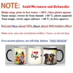 Personalised Magic Mugs Custom Colour Changing Cup Heat Activated - Image 2