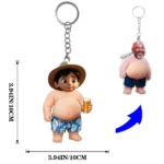 Personalized Photo Squishy Keychain Custom Face Squeeze - Image 6