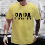 Papa The Man The Myth The Legend Funny T-shirt for Men - Image 3