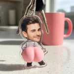 Custom Photo Squishy Butt Acrylic Keychain - Image 5