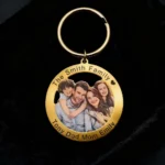 Custom Photo Keychain Stainless Steel Gift for Women Men - Image 4