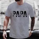 Papa The Man The Myth The Legend Funny T-shirt for Men