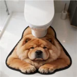50x80cm Irregular Animal Bathroom Floor Mat U-Shaped - Image 4