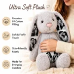 Custom Photo Bunny Plush with Hidden Ear - Image 3