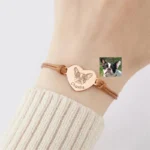 Photo Personalized Adjustable Rope Bracelets - Image 2