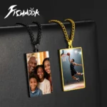 Couple Family Photo Necklace Custom Gift for Men Women