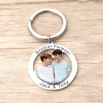Custom Photo Keychain Stainless Steel Gift for Women Men - Image 5