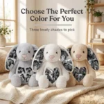 Custom Photo Bunny Plush with Hidden Ear - Image 5