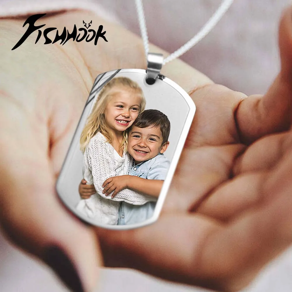 Sc7bb754f5a304cad85b8883c8296b733N.webp Custom Photo Pendant Necklace Stainless Steel Gift - Image 1