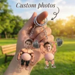 Personalized Photo Squishy Keychain Custom Face Squeeze - Image 2