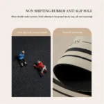 50x80cm Irregular Animal Bathroom Floor Mat U-Shaped - Image 6