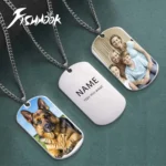 Couple Family Photo Necklace Custom Gift for Men Women - Image 4