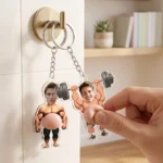 Personalized Photo Squishy Keychain Custom Face Squeeze - Image 5
