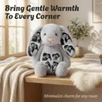 Custom Photo Bunny Plush with Hidden Ear - Image 4