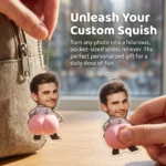 Custom Photo Squishy Butt Acrylic Keychain - Image 4