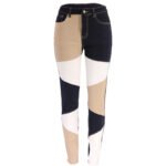 New Two-color Patchwork Casual Pants - Image 5