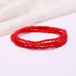 Women's Colorful Beaded Elastic Waist Chain - Image 2