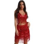 Belly Dance Costume Sexy Tassel Dance Dress - Image 5