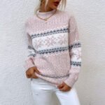 Winter Snowflake Sweater Fashion - Image 8