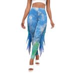 Women's Leggings Mermaid Fish Scale Print Pants Tight Buttock Lifting Yoga Pants - Image 5