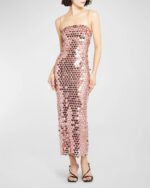 Fashion Lady Sequin Irregular Dress - Image 5