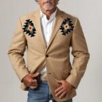 Men's Casual Suit Digital Print Jacket - Image 2