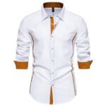 Contrast Color Shirt European And American Fashion Casual - Image 10