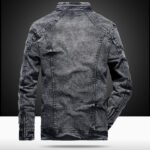 Men's Vintage Denim Jacket Clothes - Image 2