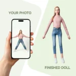 Custom Photo Doll Wacky Bendy Personalized Idol - Image 2