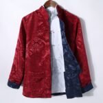Men's Tang Suit Spring And Autumn Thin Coat Double-sided Wear - Image 2