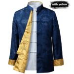 Men's Tang Suit Spring And Autumn Thin Coat Double-sided Wear - Image 5