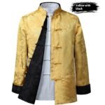 Men's Tang Suit Spring And Autumn Thin Coat Double-sided Wear - Image 9