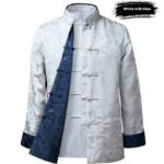 Men's Tang Suit Spring And Autumn Thin Coat Double-sided Wear - Image 7