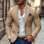 Men's Casual Suit Digital Print Jacket - Image 10